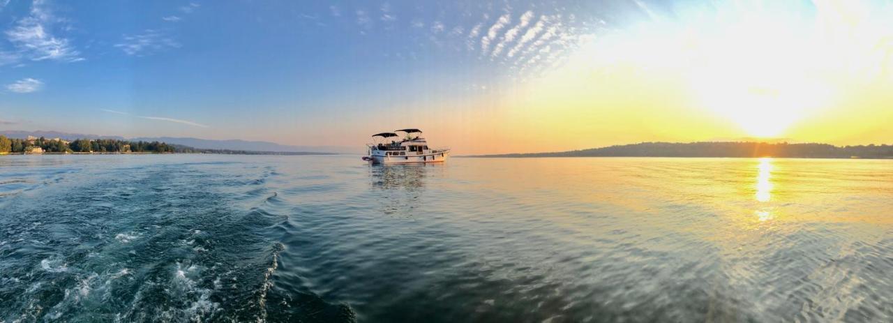 Homeboat-Bateau Hotel Женева Экстерьер фото