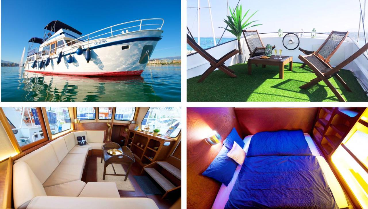 Homeboat-Bateau Hotel Женева Экстерьер фото