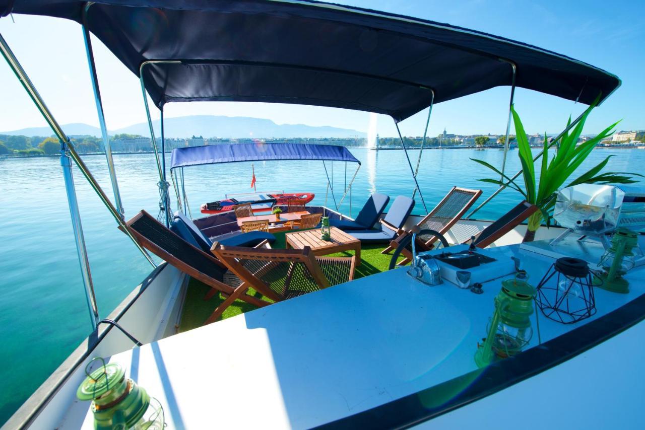 Homeboat-Bateau Hotel Женева Экстерьер фото